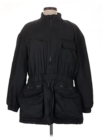 Pre-owned Banana Republic Snow Jacket In Black