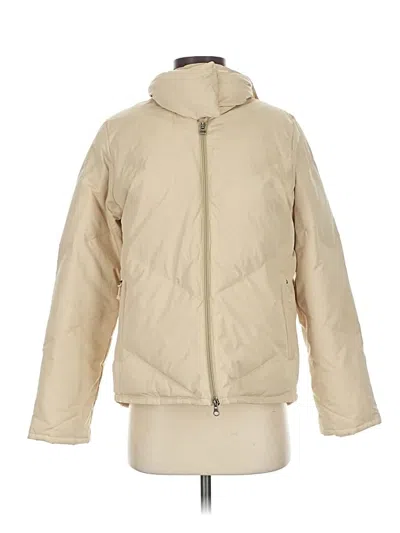 Pre-owned Banana Republic Snow Jacket In White