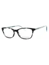 Banana Republic Ladies Green Rectangular Eyeglass Frames Br204 In Pink