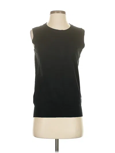 Pre-owned Banana Republic Sweater Vest In Black