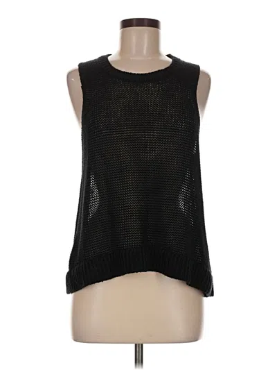 Pre-owned Banana Republic Sweater Vest In Black
