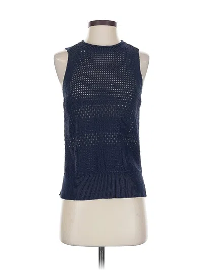 Pre-owned Banana Republic Sweater Vest In Blue