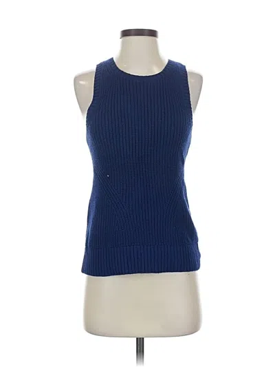 Pre-owned Banana Republic Sweater Vest In Blue