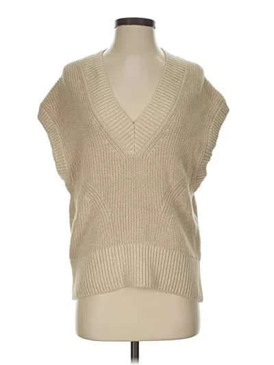 Pre-owned Banana Republic Sweater Vest In Tan