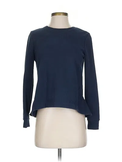 Pre-owned Banana Republic Sweatshirt In Blue