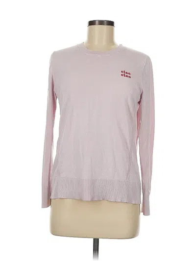 Pre-owned Banana Republic Sweatshirt In Pink