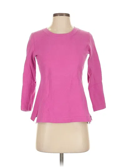 Pre-owned Banana Republic Sweatshirt In Pink