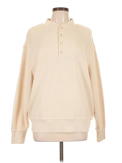 Pre-owned Banana Republic Sweatshirt In Tan
