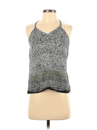 Pre-owned Banana Republic Tank Top Black Halter Neckline Tops