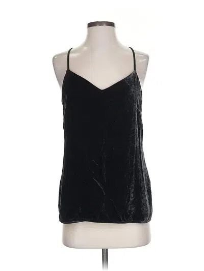 Pre-owned Banana Republic Tank Top Black Halter Neckline Tops