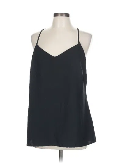 Pre-owned Banana Republic Tank Top Black Halter Neckline Tops
