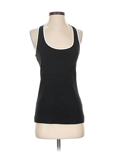 Pre-owned Banana Republic Tank Top Black Halter Neckline Tops