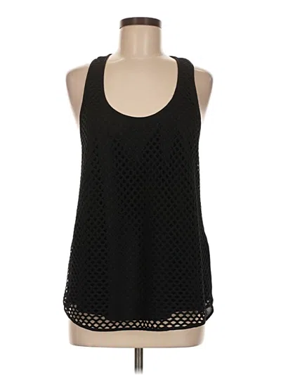 Pre-owned Banana Republic Tank Top Black Halter Neckline Tops