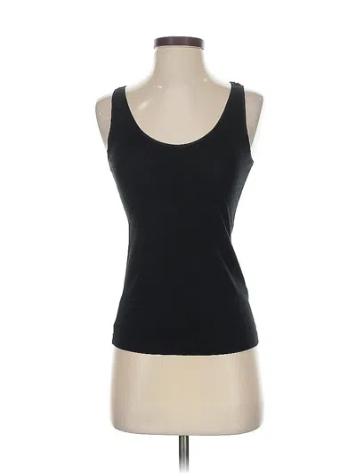 Pre-owned Banana Republic Tank Top Black Strapless Neckline Tops