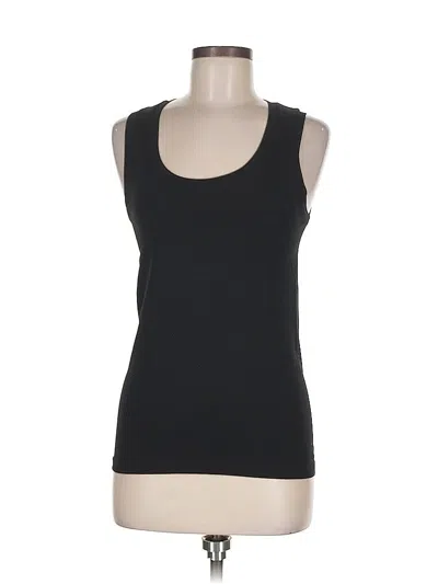 Pre-owned Banana Republic Tank Top Black Strapless Neckline Tops