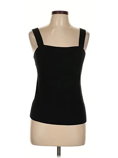 Pre-owned Banana Republic Tank Top Black Strapless Neckline Tops