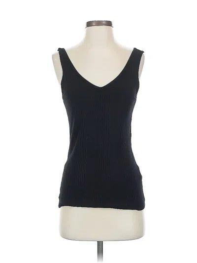 Pre-owned Banana Republic Tank Top Black Strapless Neckline Tops