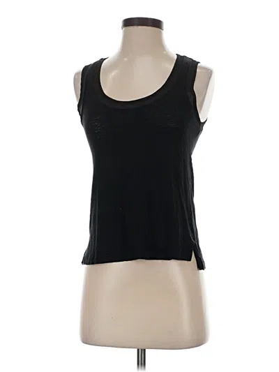 Pre-owned Banana Republic Tank Top Black Strapless Neckline Tops