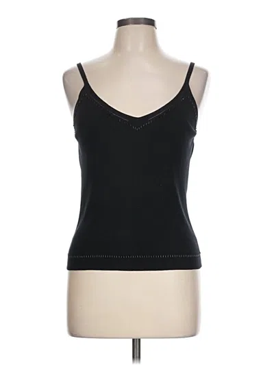 Pre-owned Banana Republic Tank Top Black Sweetheart Neckline Tops