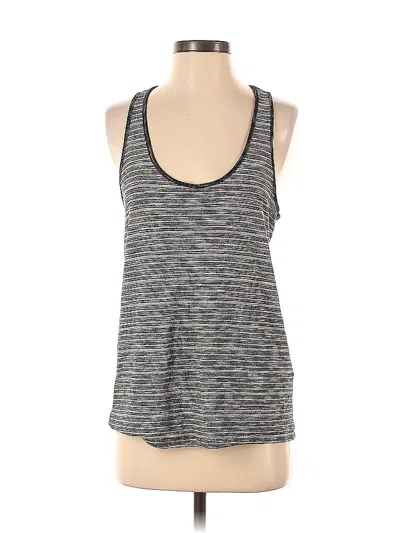 Pre-owned Banana Republic Tank Top Gray Halter Neckline Tops
