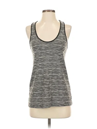 Pre-owned Banana Republic Tank Top Gray Halter Neckline Tops
