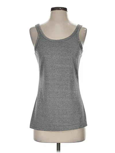 Pre-owned Banana Republic Tank Top Gray Strapless Neckline Tops