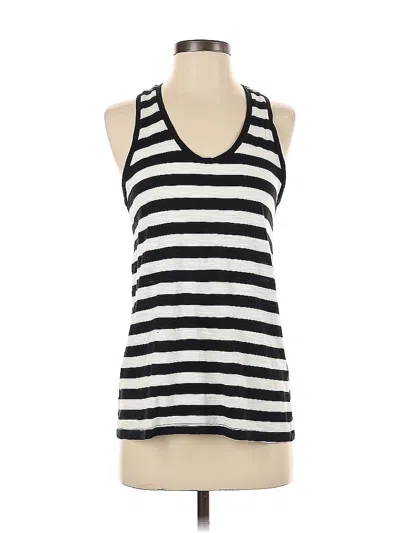 Pre-owned Banana Republic Tank Top Ivory Halter Neckline Tops In White