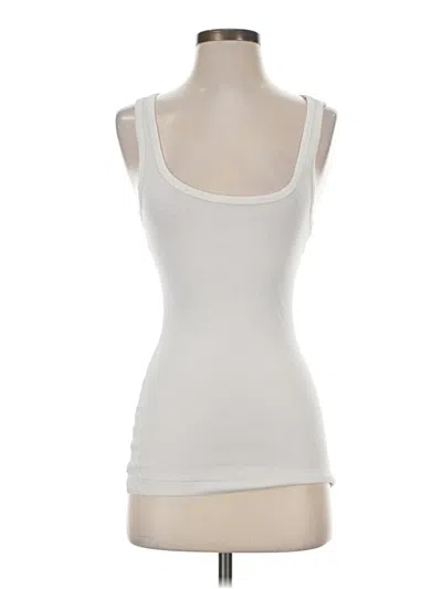 Pre-owned Banana Republic Tank Top Ivory Strapless Neckline Tops
