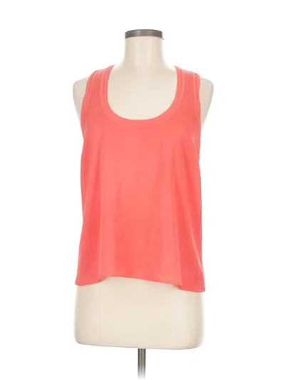 Pre-owned Banana Republic Tank Top Orange Halter Neckline Tops