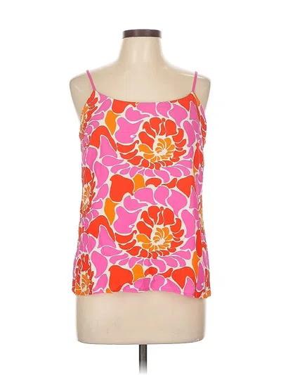 Pre-owned Banana Republic Tank Top Pink Strapless Neckline Tops