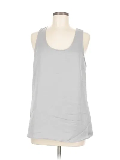 Pre-owned Banana Republic Tank Top Silver Halter Neckline Tops