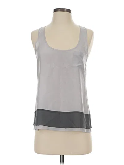 Pre-owned Banana Republic Tank Top Silver Halter Neckline Tops