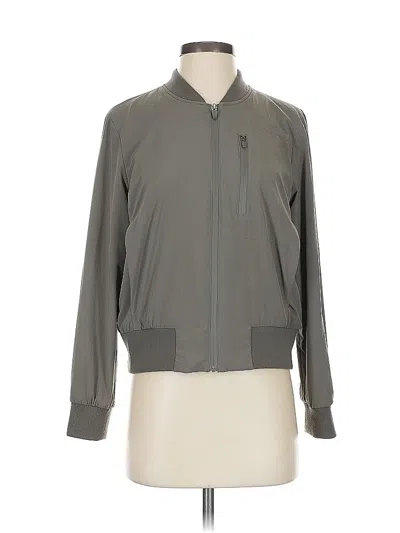 Pre-owned Banana Republic Track Jacket In Gray