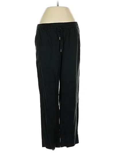 Pre-owned Banana Republic Track Pants In Black