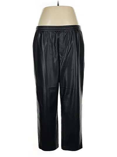 Pre-owned Banana Republic Track Pants In Black