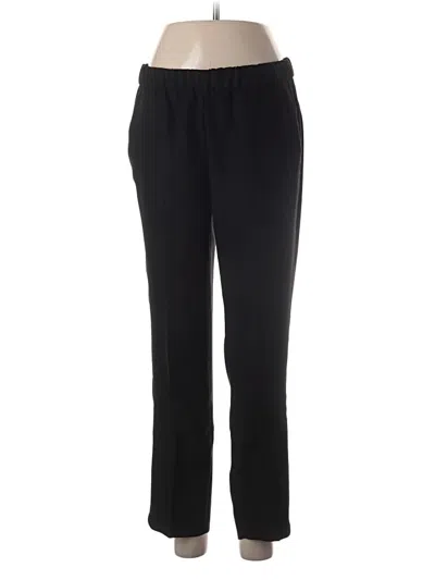 Pre-owned Banana Republic Track Pants In Black