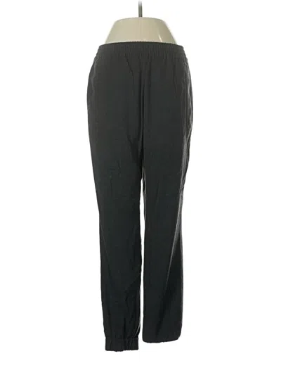 Pre-owned Banana Republic Track Pants In Black