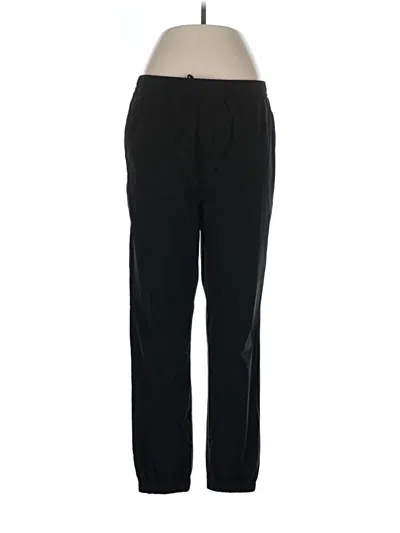 Pre-owned Banana Republic Track Pants In Black