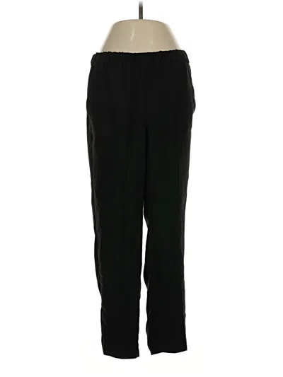 Pre-owned Banana Republic Track Pants In Black