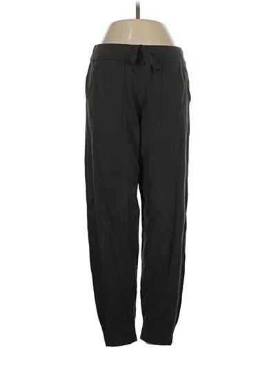 Pre-owned Banana Republic Track Pants In Black