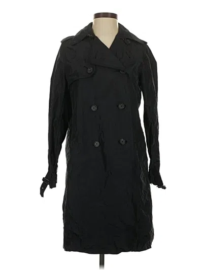 Pre-owned Banana Republic Trenchcoat In Black