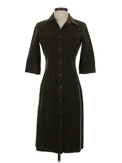 Pre-owned Banana Republic Trenchcoat In Black