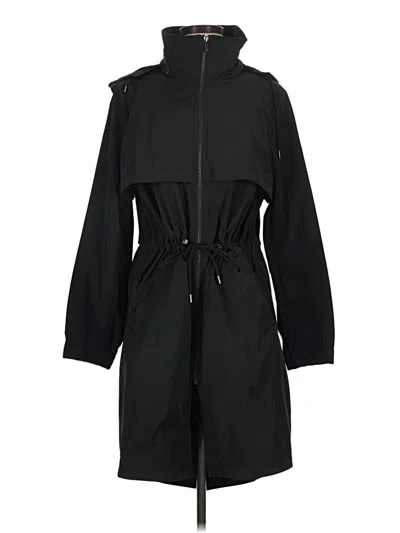 Pre-owned Banana Republic Trenchcoat In Black