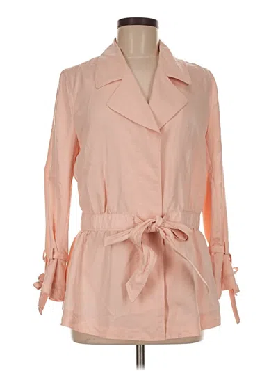 Pre-owned Banana Republic Trenchcoat In Pink