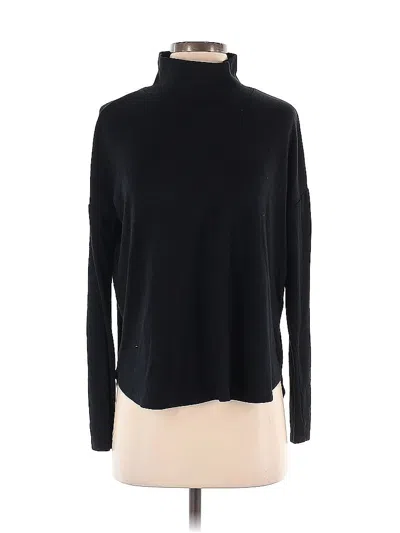 Pre-owned Banana Republic Turtleneck Sweater In Black