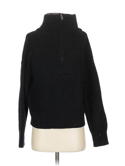 Pre-owned Banana Republic Turtleneck Sweater In Black