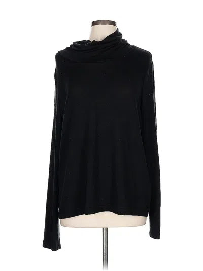 Pre-owned Banana Republic Turtleneck Sweater In Black