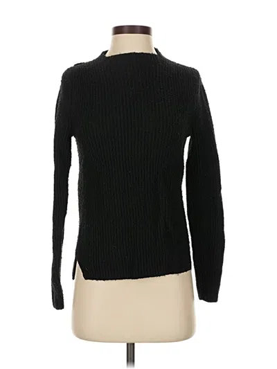 Pre-owned Banana Republic Turtleneck Sweater In Black