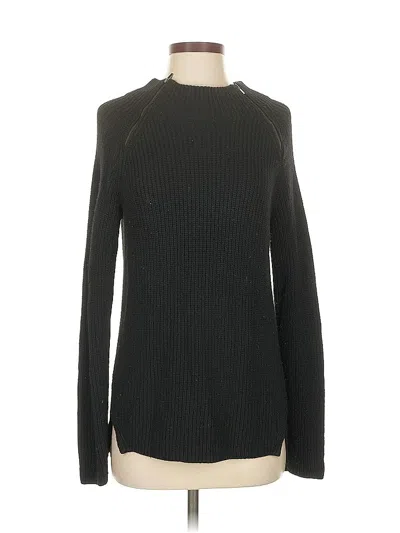 Pre-owned Banana Republic Turtleneck Sweater In Black