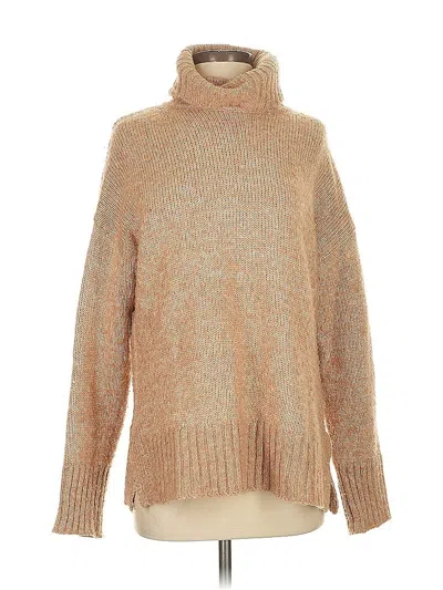 Pre-owned Banana Republic Turtleneck Sweater In Brown